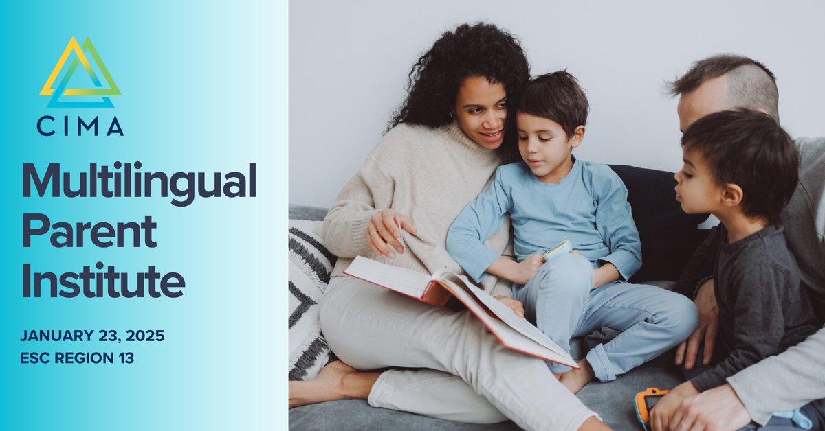 Invite your students’ parents to join us for the Multilingual Parent Institute on January 23, 2025, at ESC Region 13—a free event focused on bilingualism and multilingual education.
Contact us for more info 📫
Multilingual@esc13.txed.net