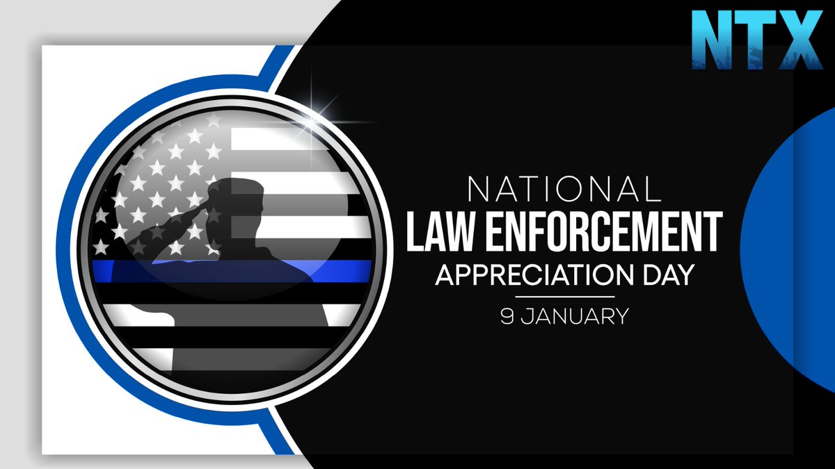 The NTX Market (@ntx_market) on Twitter photo Today is National Law Enforcement Appreciation Day! 👮♂️👮♀️
Join us in honoring the brave men and women who dedicate their lives to keeping our communities safe. Let’s show them how much we appreciate everything they do!
<a href="/colehamer/">cole hamer</a> <a href="/LillardDerick/">Derick Lillard</a> <a href="/CC034E/">Cory Cullers</a> <a href="/Liz_Arch1/">Liz Archuleta</a> <a href="/NTXEVENTSTEAM/">NTX Sales Event Team</a> Today is National Law Enforcement Appreciation Day! 👮♂️👮♀️
Join us in honoring the brave men and women who dedicate their lives to keeping our communities safe. Let’s show them how much we appreciate everything they do!
<a href="/colehamer/">cole hamer</a> <a href="/LillardDerick/">Derick Lillard</a> <a href="/CC034E/">Cory Cullers</a> <a href="/Liz_Arch1/">Liz Archuleta</a> <a href="/NTXEVENTSTEAM/">NTX Sales Event Team</a>