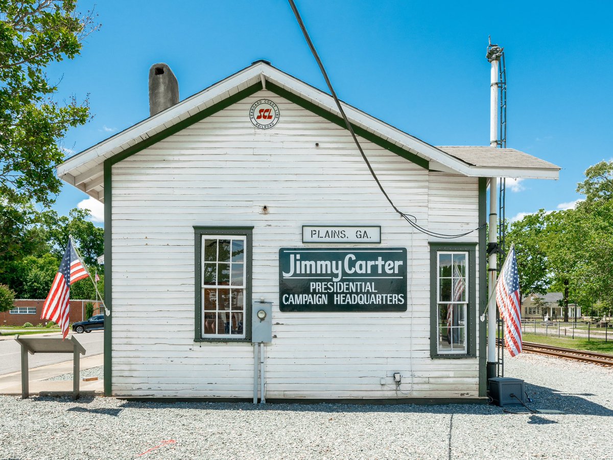 ruralindexing's tweet image. Presidential campaign headquarters
Plains, GA