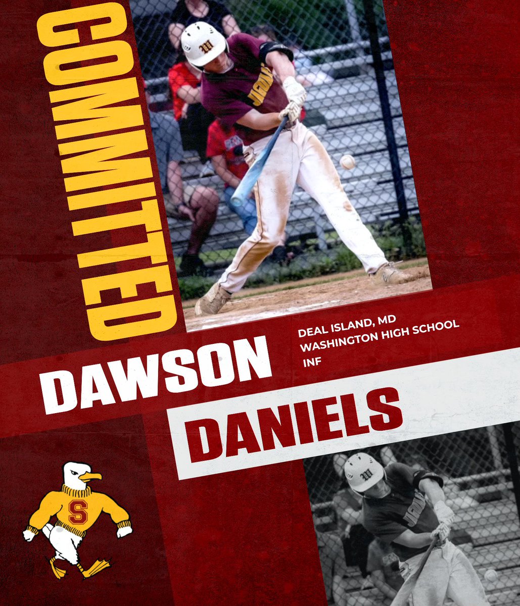 Salisbury Baseball (@salisburybb) on Twitter photo We would like to welcome Dawson Daniels, infielder from Washington High School and Deal Island, Maryland to the Sea Gull baseball ⚾️ family. #GoGulls #LaFamilia <a href="/SUSeaGulls/">Salisbury Athletics</a> <a href="/Coachheenan34/">Austin Heenan, MPM</a> <a href="/ChadWien2/">Chad Wien</a> <a href="/RonSiersJr/">Ron Siers, Jr., PhD, MPM</a> We would like to welcome Dawson Daniels, infielder from Washington High School and Deal Island, Maryland to the Sea Gull baseball ⚾️ family. #GoGulls #LaFamilia <a href="/SUSeaGulls/">Salisbury Athletics</a> <a href="/Coachheenan34/">Austin Heenan, MPM</a> <a href="/ChadWien2/">Chad Wien</a> <a href="/RonSiersJr/">Ron Siers, Jr., PhD, MPM</a>