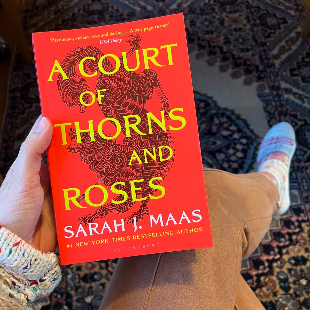 I keep giggling to myself every time the English/Welsh coded fantasy characters in this book use the word 'pants'