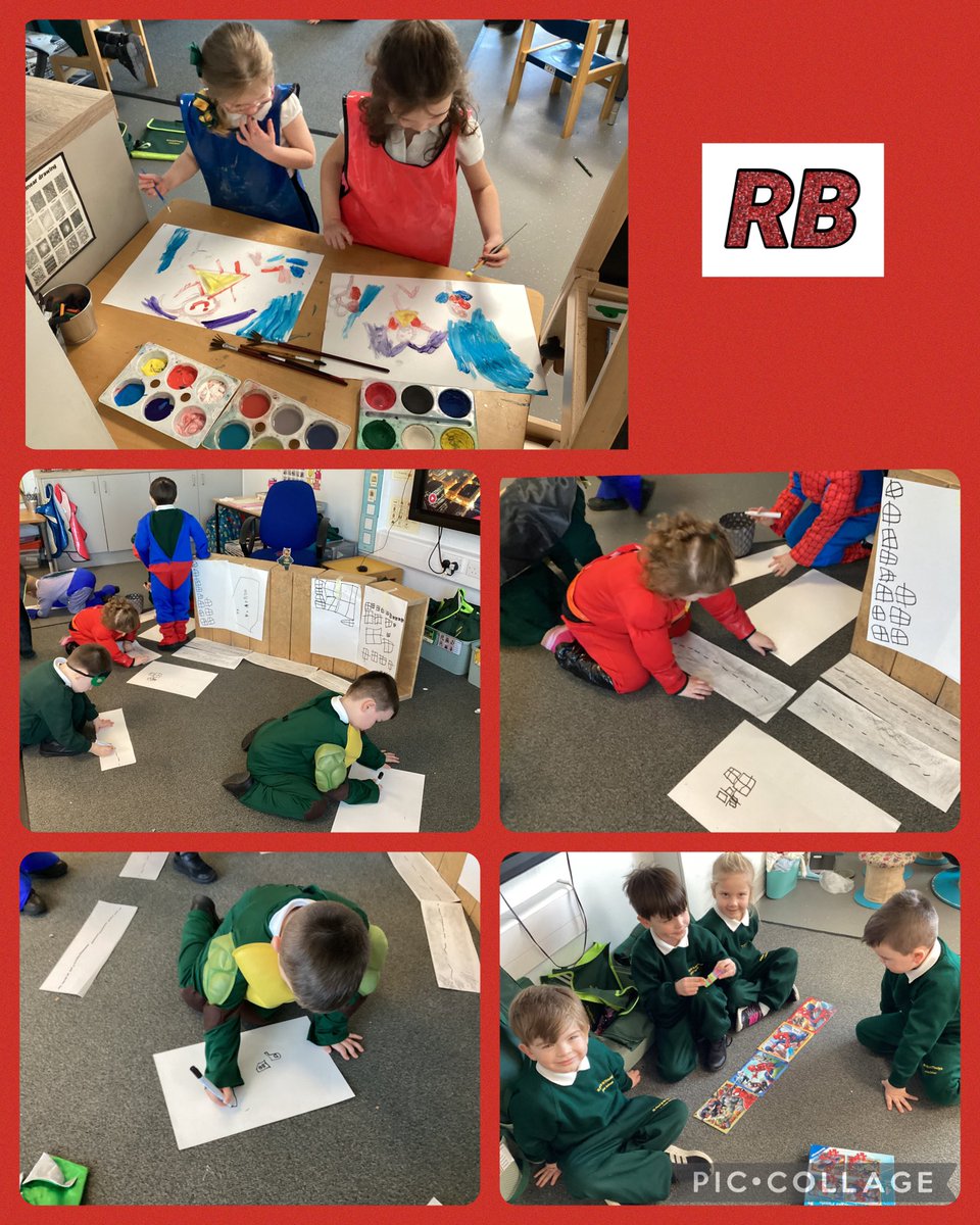 RB. We have had a great time making superhero worlds for our mini me to explore!
