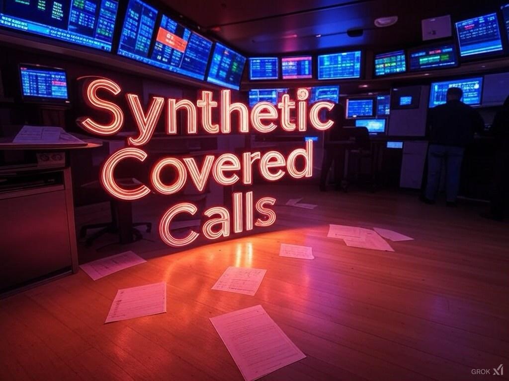 How to trade a synthetic covered call and save 60 on buying power 