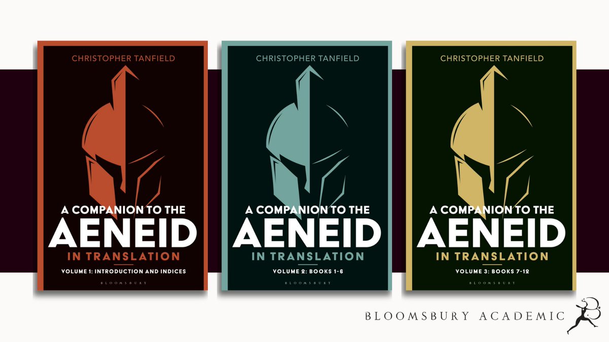 Introducing a 3-vol companion that gives students access to the literary &amp; historical significance of the Aeneid in English through an accessible introduction + line-by-line commentary.

Vol 1: bit.ly/40a8Wag
Vol 2: bit.ly/4gHuYbp
Vol 3: bit.ly/404Hf2x