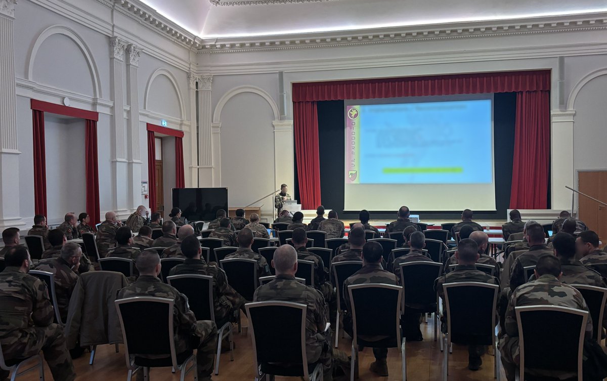 Dernière réunion de préparation de l’exercice #DIODORE25 dédié aux actions dans la profondeur d’un corps d’armée dans un contexte de haute intensité.

Ce premier exercice interarmées du #CAPR aura lieu du 03 au 28 mars 2025 dans et autour des camps de Champagne.