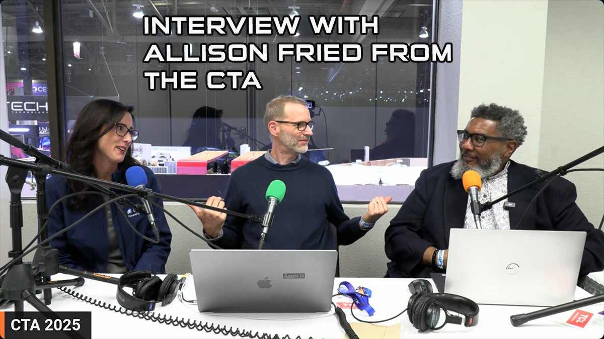 Daily Tech News Show (@dtnsshow) on Twitter photo Interview with Allison Fried from the CTA, at CES 2025 with <a href="/acedtect/">Tom Merritt</a> <a href="/RobbDunewood/">ROBB DUNEWOOD 🎙️ Knows Something About Podcasting</a>
Watch here: youtu.be/QyPRHZ75nzI?si… Interview with Allison Fried from the CTA, at CES 2025 with <a href="/acedtect/">Tom Merritt</a> <a href="/RobbDunewood/">ROBB DUNEWOOD 🎙️ Knows Something About Podcasting</a>
Watch here: youtu.be/QyPRHZ75nzI?si…