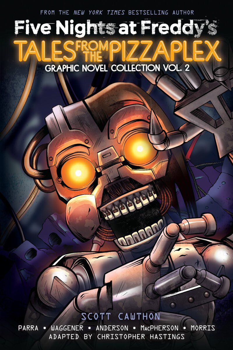 The cover for Five Nights at Freddy's: Tales from the Pizzaplex