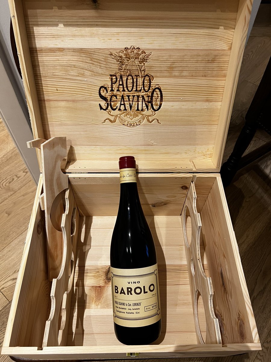 MiamKitty's tweet image. Just received my allocation of what is now considered one of 2016’s best bottled Barolos. 

It’s bittersweet because Enrico passed away shortly before the release of this painstakingly crafted cru in loving memory of his father and grandfather, both legendary winemakers. 

❤️