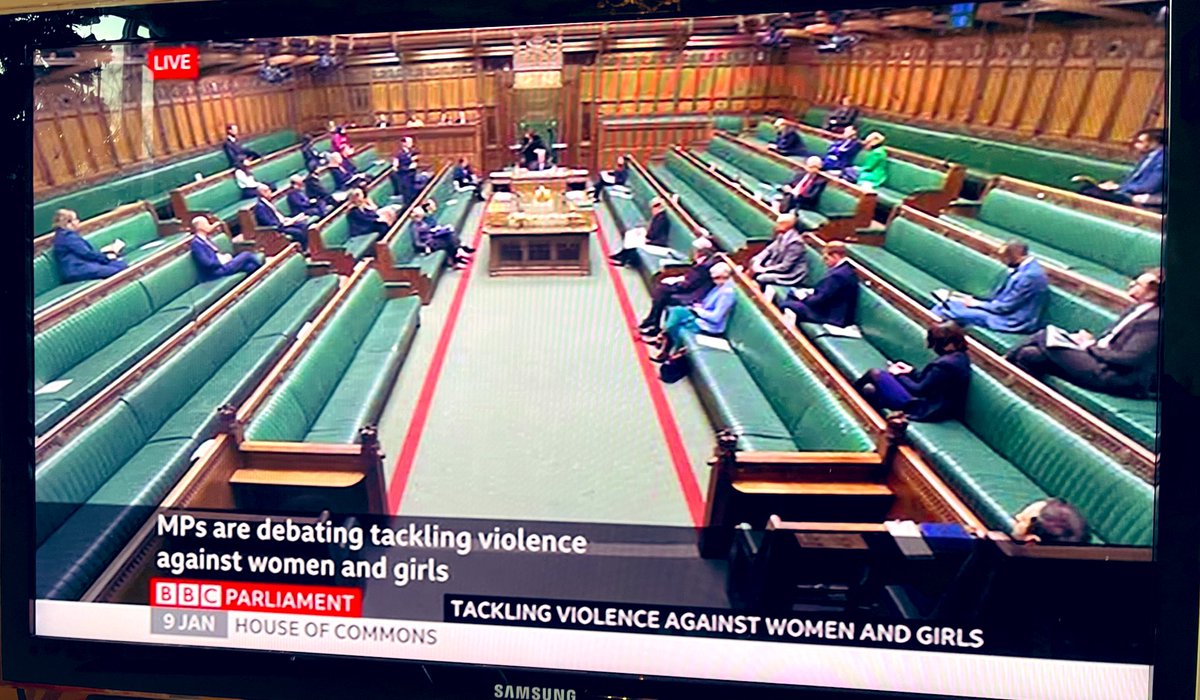 Shocking to see how empty the UK parliament is for the debate on tackling violence against women and girls. 
Seriously what do we pay them for? 
Some great speeches from those who did turn up though.