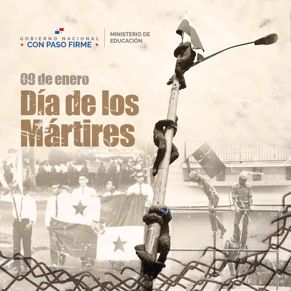 Este 9 de enero se conmemora los 61 años de la Gesta Heroica de 1964.