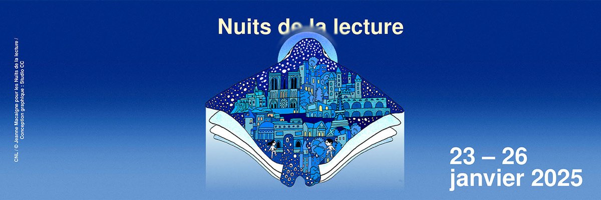 Bibliothèque BnF (@labnf) on Twitter photo 🌙📅 La 9e édition des Nuits de la lecture a pour thème « Le patrimoine » ! A cette occasion, <a href="/laBnF/">Bibliothèque BnF</a>, l’<a href="/INHA_Fr/">INHA</a> et l’ <a href="/EPHE_PSL/">École Pratique des Hautes Études - PSL</a> proposent une programmation de lectures ouverte à tous les publics le 24 et 25 janvier : bnf.fr/sites/default/…
<a href="/LeCNL/">CNL - Centre national du livre</a> 🌙📅 La 9e édition des Nuits de la lecture a pour thème « Le patrimoine » ! A cette occasion, <a href="/laBnF/">Bibliothèque BnF</a>, l’<a href="/INHA_Fr/">INHA</a> et l’ <a href="/EPHE_PSL/">École Pratique des Hautes Études - PSL</a> proposent une programmation de lectures ouverte à tous les publics le 24 et 25 janvier : bnf.fr/sites/default/…
<a href="/LeCNL/">CNL - Centre national du livre</a>