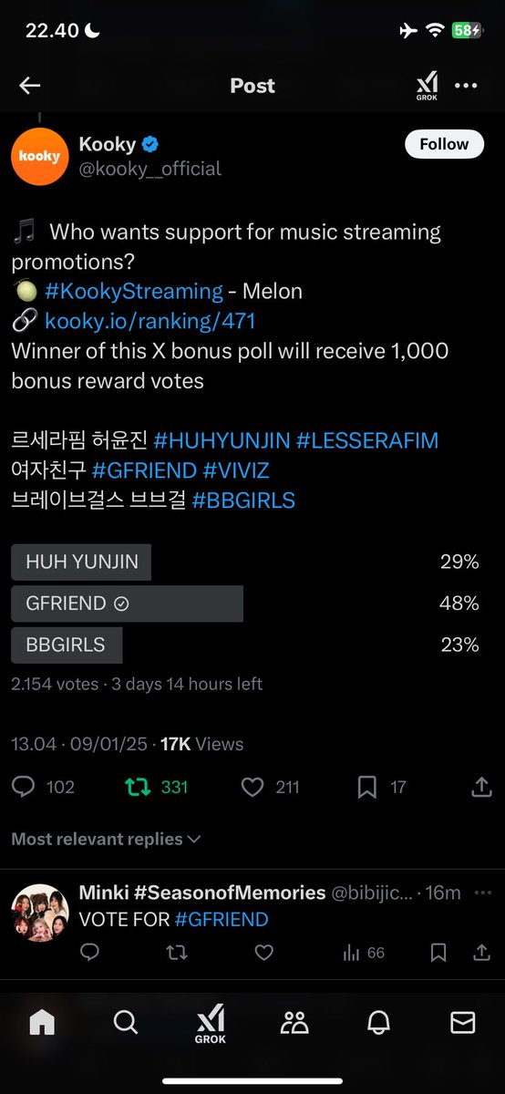 aboutdohoon's tweet photo. @gfriend_fess nii min https://t.co/zx0VNfmZKi
