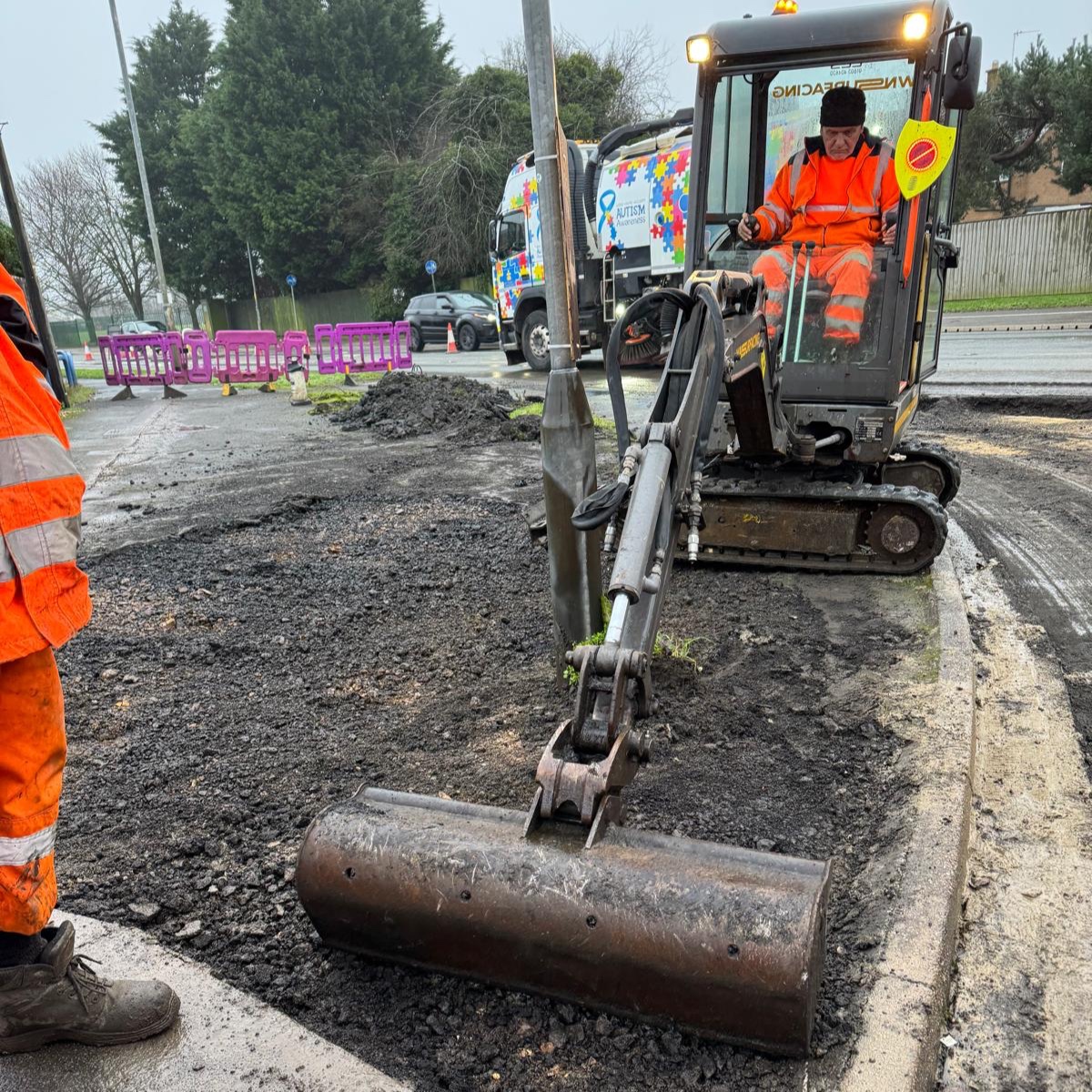 WNSurfacing's tweet photo. We recently completed this junction job, ensuring a smooth and safe surface for all vehicles and visitors. 🚗✨ https://t.co/sKpnyNoEwN