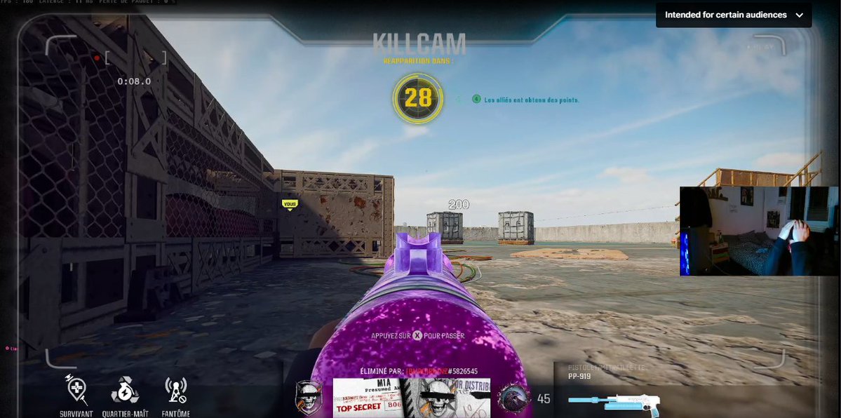 Pecho (@pechowho) on Twitter photo Reprise des lives🎥
"Un jour, un stream" petit défi perso, je serai en live tous les jours pendant 10 jours ✌️
🔫Warzone
⚽️Reprise FIFA?
🧌Découverte Marvel?
🤠Red Dead 2
🎮Jeux communautaires
Alertes chaine
Soundboard pour viewers
Musique
🟣twitch.tv/pechowho🟣 Reprise des lives🎥
"Un jour, un stream" petit défi perso, je serai en live tous les jours pendant 10 jours ✌️
🔫Warzone
⚽️Reprise FIFA?
🧌Découverte Marvel?
🤠Red Dead 2
🎮Jeux communautaires
Alertes chaine
Soundboard pour viewers
Musique
🟣twitch.tv/pechowho🟣