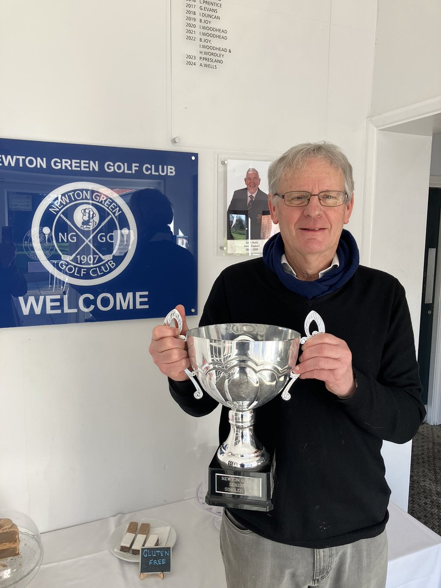 (Senior) Singles Knockout champion 2024