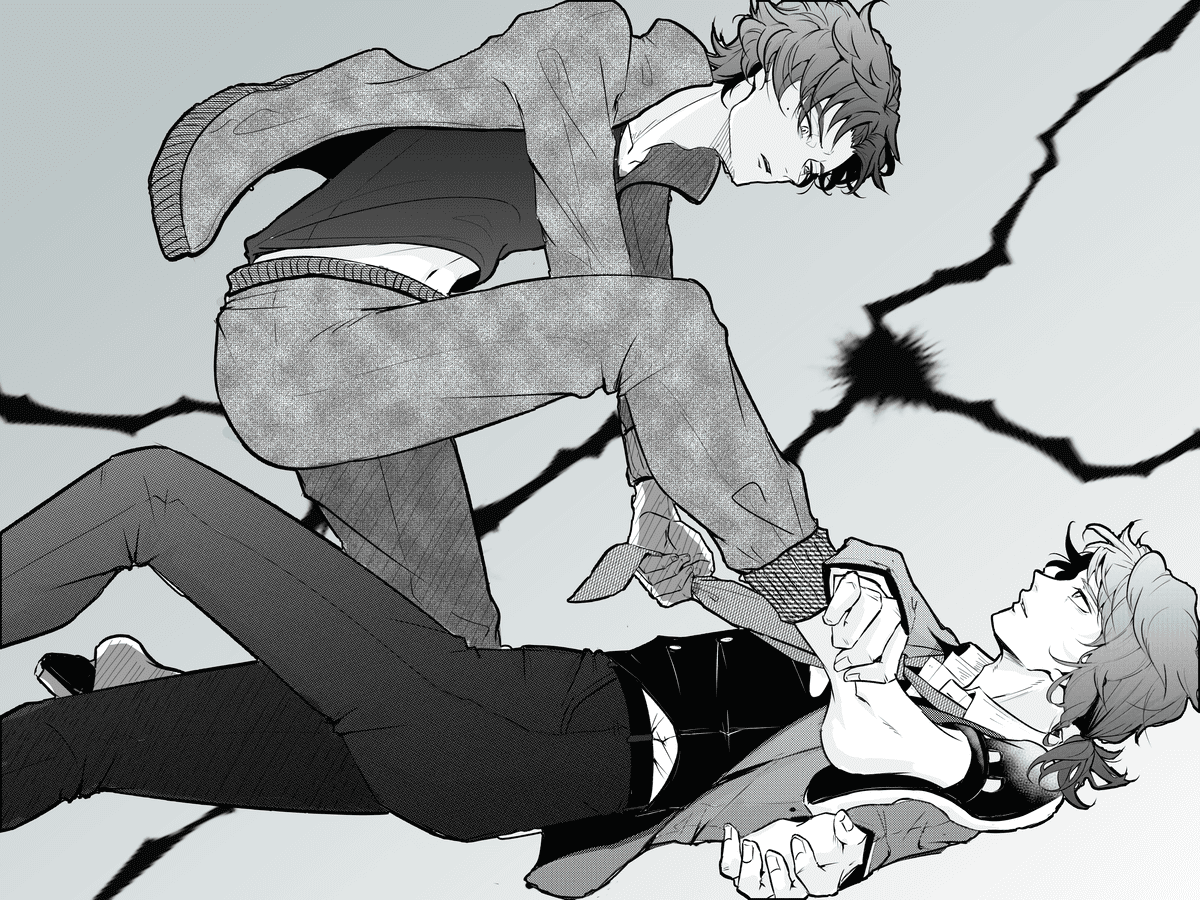 教育実習生vs担任教師

大成先生はマリィによって教師になり、一方御影先生はマリィによって教師を辞める、この対比がとても熱いなと。
お互い自己肯定感が低いあまり的外れな譲り合い(乱闘)をしてほしいです。

「オレがあなたに勝てるのは喧嘩くらいですかね」
「……よく言うよ」