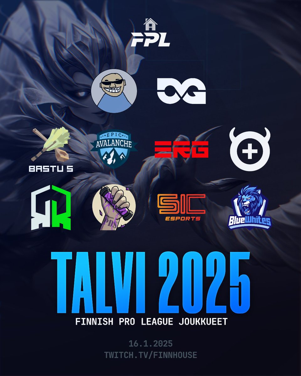 ‼️FPL JOUKKUEET TALVI 2025‼️

Kuka on rohkein? Ja kenellä menee puputyty pöksyyn?

16.1.
16.1.
16.1.

Ole siellä, tai ole neliö.

#OLEPELOTON