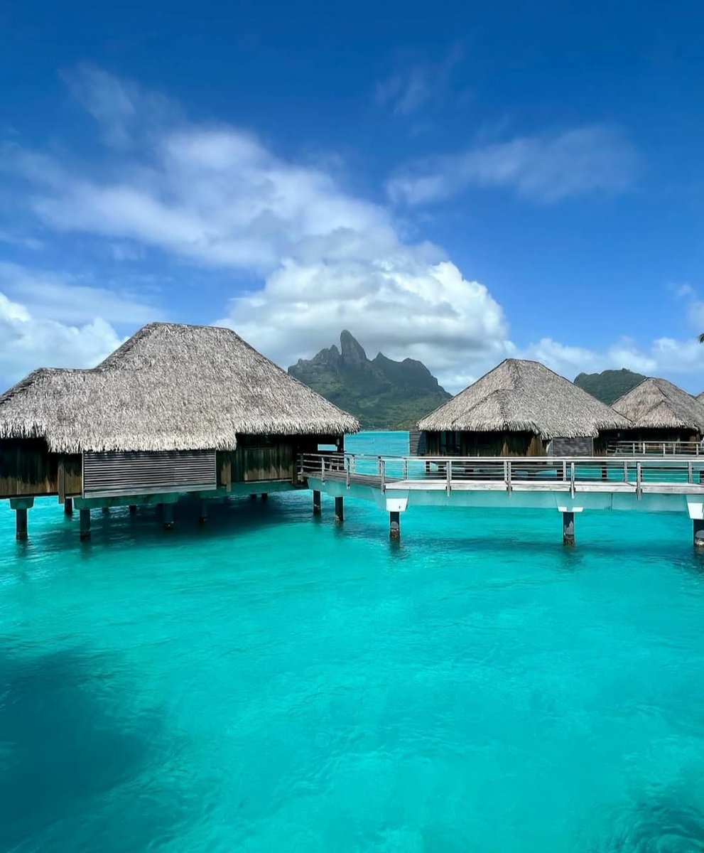 Bora Bora...Amazing vacation with this amazing bungalow over the water..