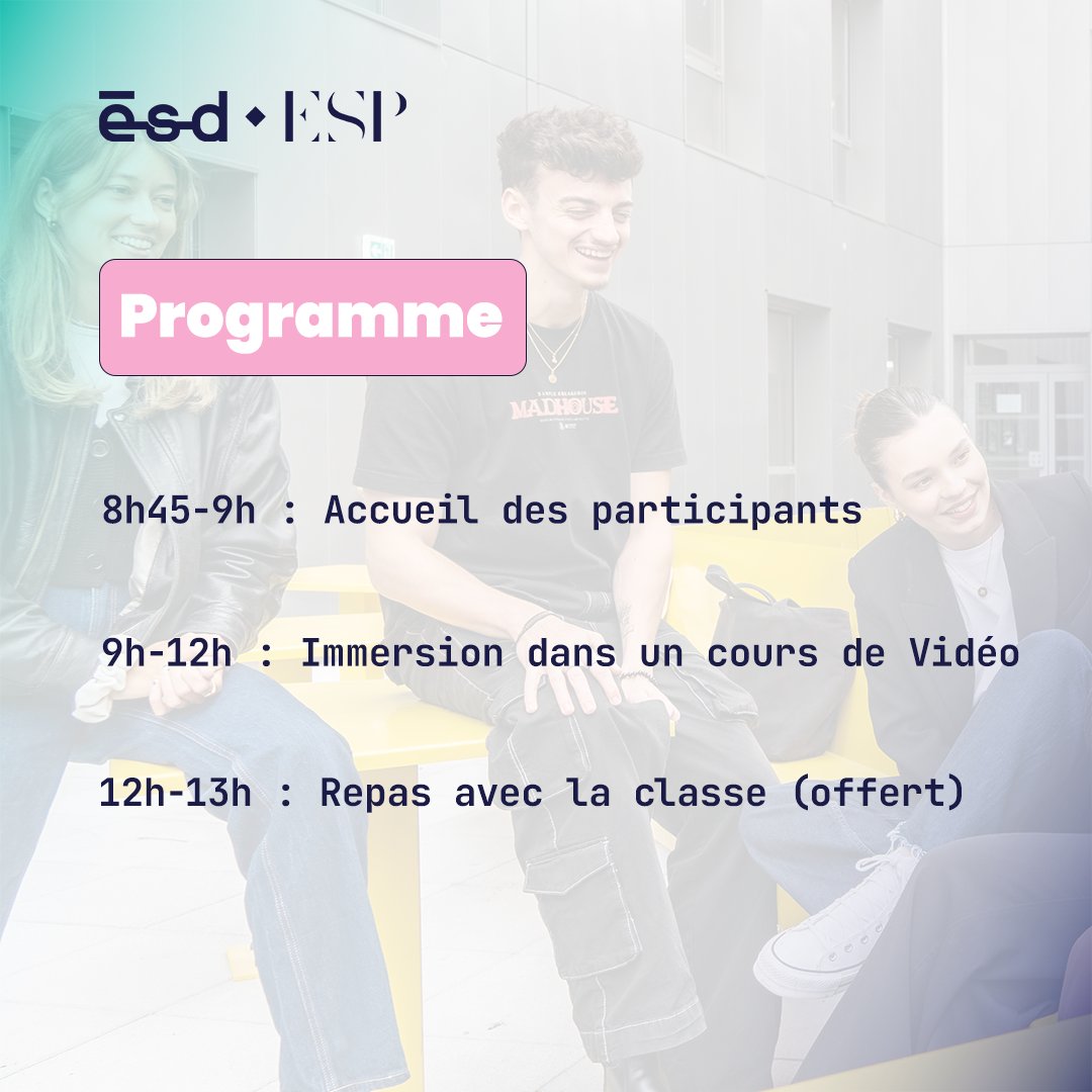 ⚡️ ESP | École Supérieure de Publicité tweet media