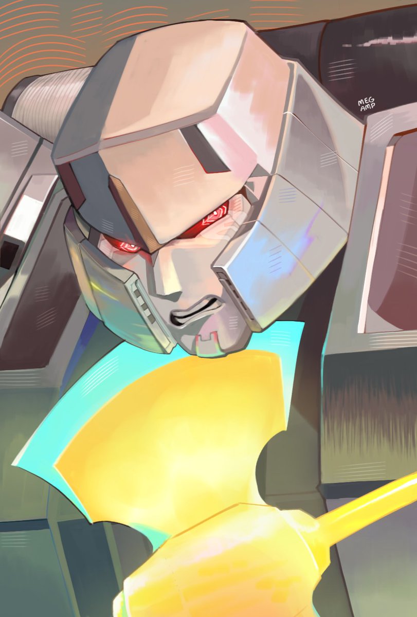 It always comes out beautifully. If #OptimusPrime I tried to explain it to #MEGATRON so he could understand.

#TransformersOne #TFOne #megop #opmeg