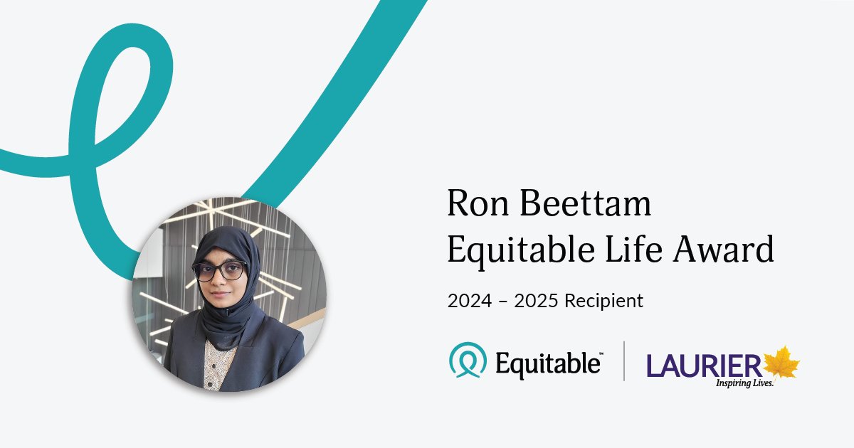 Meet Areeba, the recipient of this year's Ron Beettam Equitable Life Award. Named after Equitable’s past president and CEO, Ron Beettam, the endowment encourages and supports students in the <a href="/LazaridisSchool/">Lazaridis School of Business & Economics</a>.