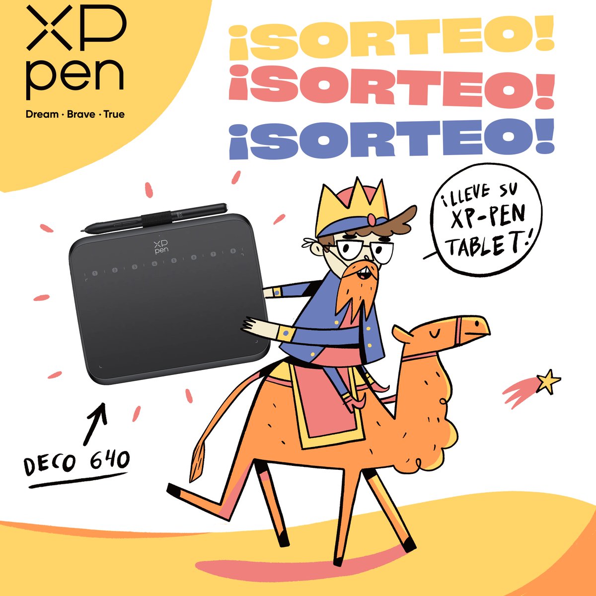 eltwitilustrado's tweet photo. ⭐️ SORTEO ⭐️ @XPPenLatam  y yo queremos regalarte para reyes una tableta #deco640 para que empieces el año dibujando un montón.
- 
van las bases en la imagen. ¡Mucha Suerte! https://t.co/EOXvVjdUUY