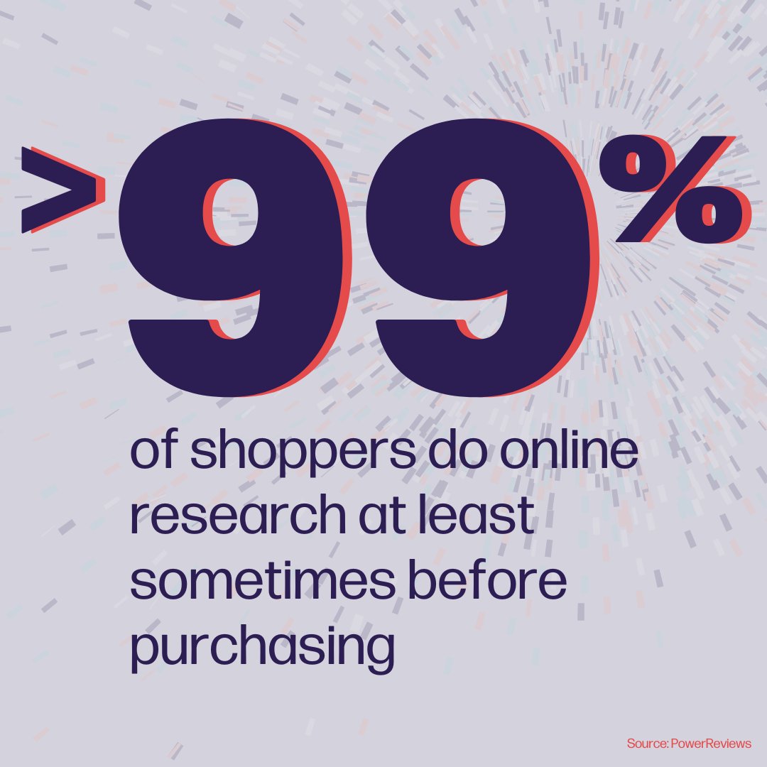 Over 99% of shoppers research online before purchasing, so having a strong digital presence is key! 📲 If your brand isn’t seeing the results you want, let’s talk. 💬

#ElevateMyBrand #DigitalMarketing #SmallBusinessMarketing #MarketingStatistics