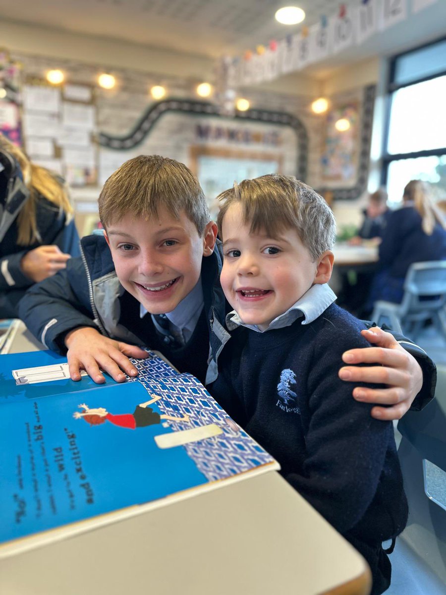 What a heartwarming start to our first day of the Spring Term; Reception were delighted to welcome visitors from Year 8 to get cosy in Pre-Prep and read books together.

#farleighfamily