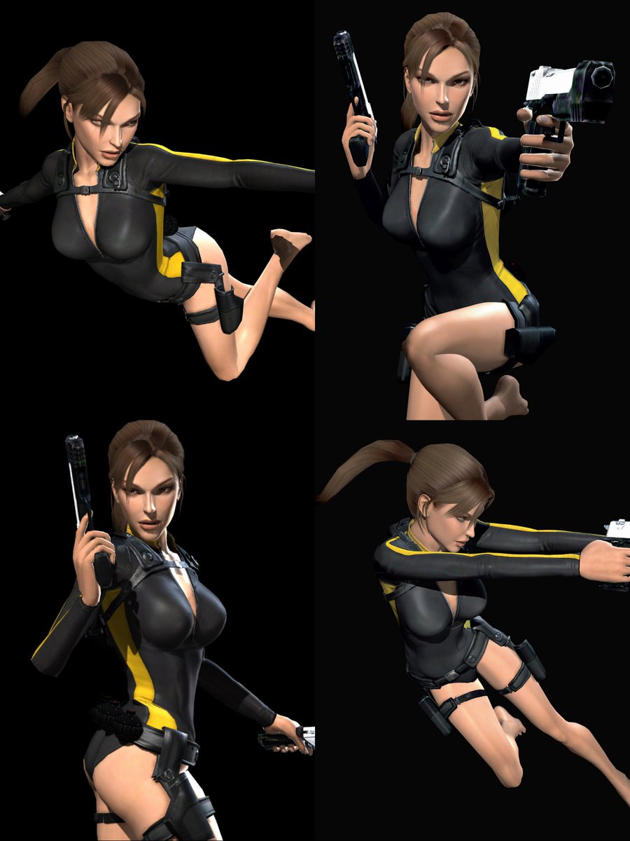 comfort lara croft tweet media
