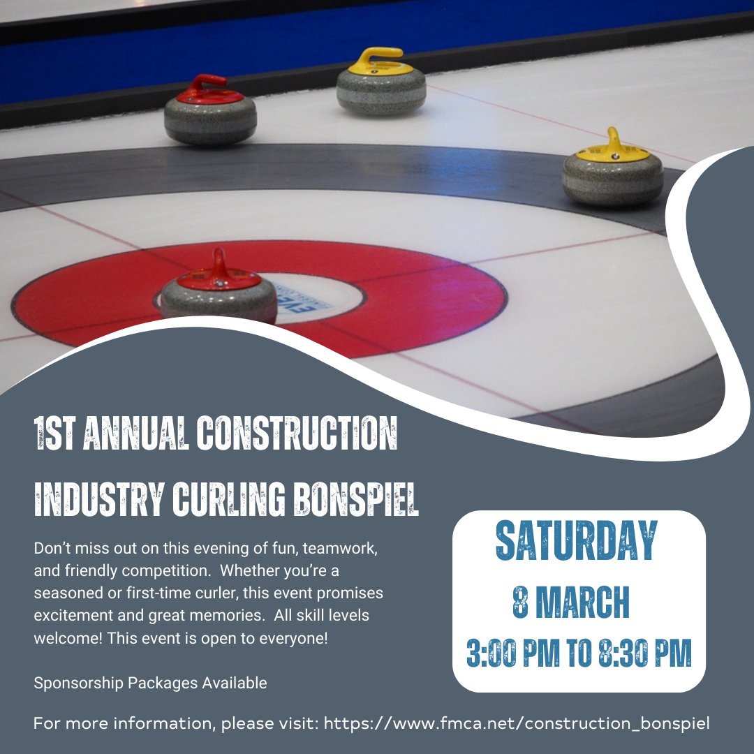1st Annual Construction Industry Curling Bonspiel - Registration to attend is now open