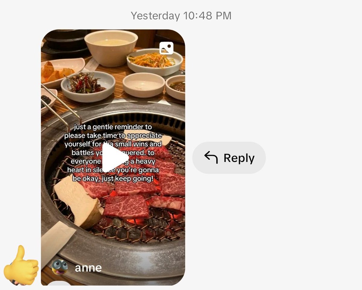 donnameows's tweet photo. this is me being OA pero gagi naiiyak ako bigla.

this person always shares vids like this, mostly puro corny na reels na di ko talaga magets bat ganon humor nya, pero marami rin yung ganto. na emosyonal, thoughtful, motivational??? https://t.co/WHakwb8kvM