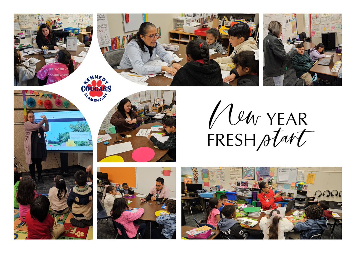 📚Welcome back! Teachers and students are back in action after winter break, ready for a fresh start and new opportunities to learn, grow, and achieve. Here's to an inspiring and successful return to school! #FreshStart #BuildingwithVision #CougarPride #WeAreAlief <a href="/AliefISD/">Alief ISD</a>