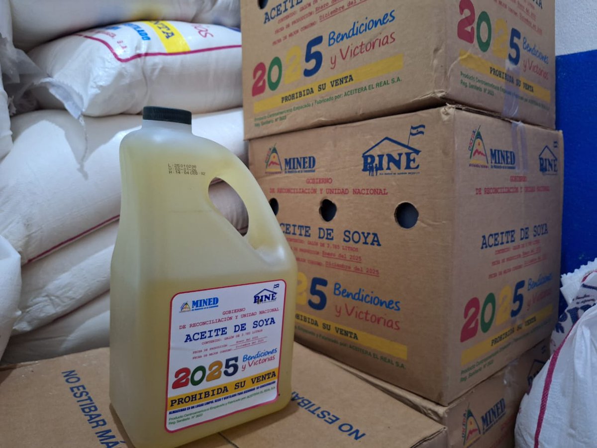 Excelente llega a Bluefields la Merienda escolar enviada por el Gobierno de #Nicaragua que beneficiará a 34, 493 niñ<a href="/s/">『S』</a>  estudiantes de centro de educación primaria de los municipios indígenas y afrodescendientes  del Caribe Sur Nicaragüense
#PLOMO19