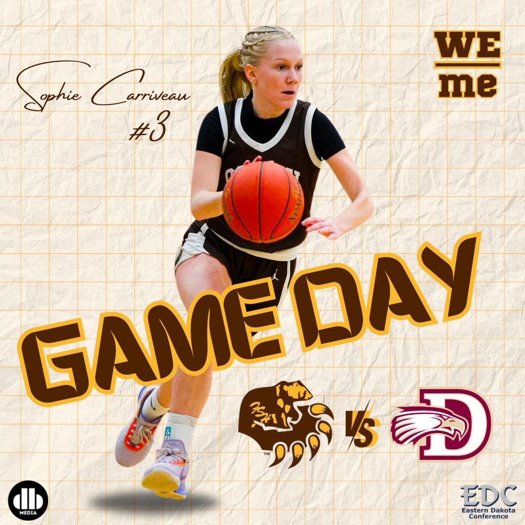 We are back at home tonight! Let’s get the Bruins Den loud as we take on the Fargo Davies Eagles!! 

🆚 <a href="/DaviesGbb/">Davies GBB</a> 
📍 Fargo South High School
🏟️ The Bruin Den
⌚️ 9th: 4:15 || B: 5:45 || V: 7:15

#GoBruins🐻