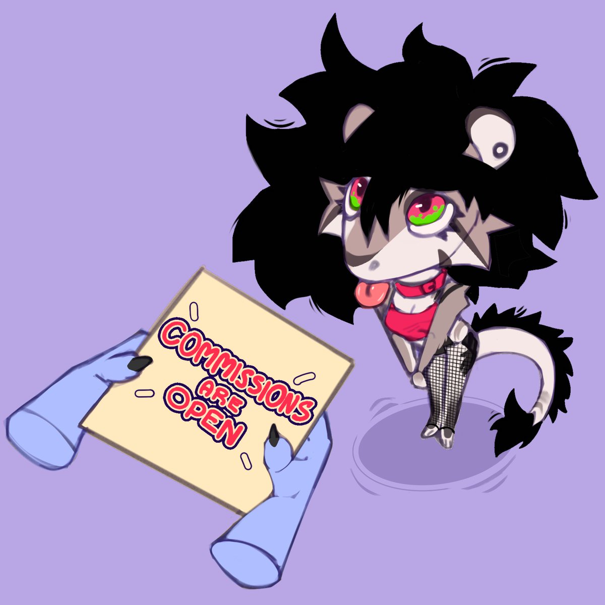 My C0mms are ✨OPEN✨

All the info and TOS is on my trllo (linked in my bio)

To get one you can DM me here or on tlgrm➣