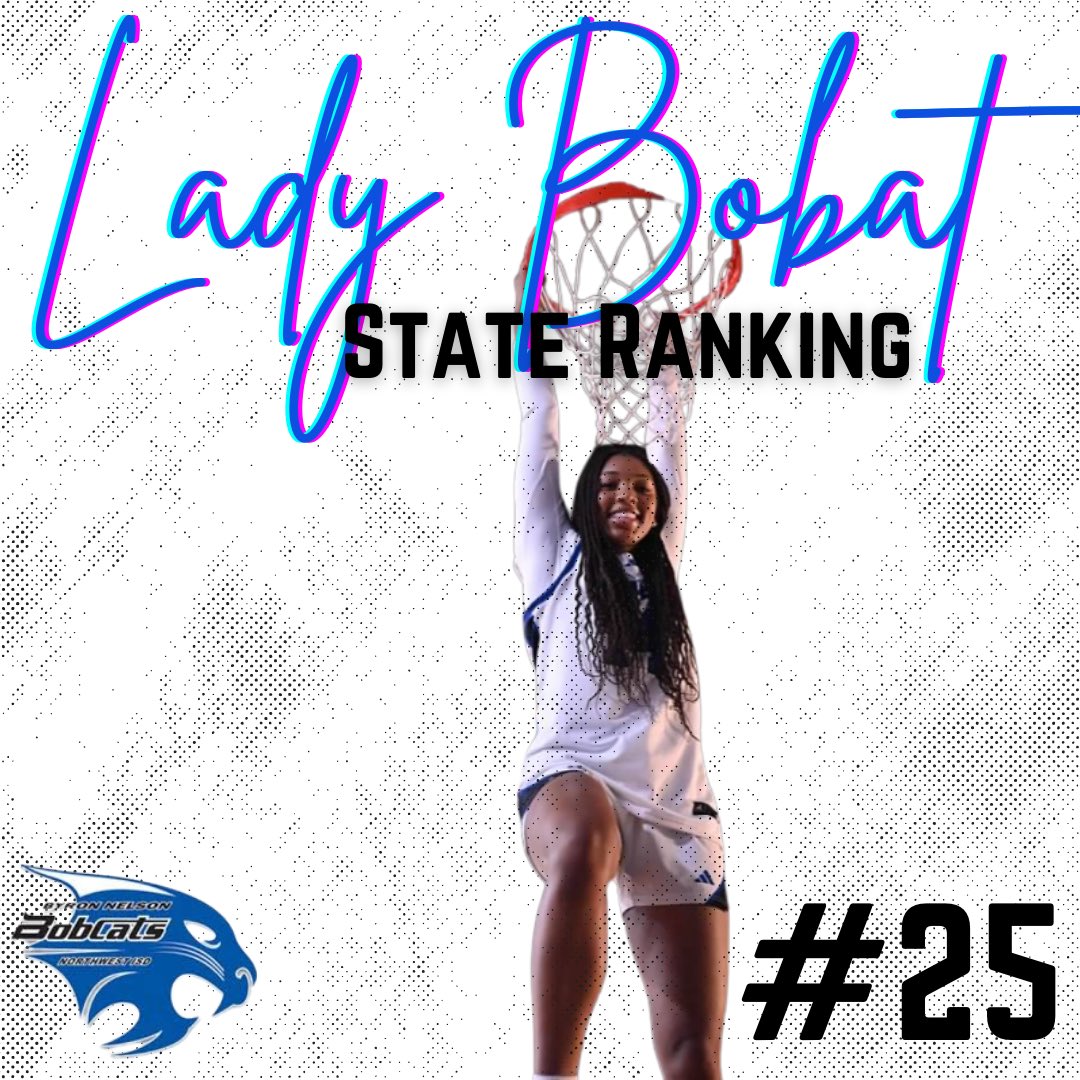 Byron Nelson Girls Basketball (@bnhsgbasketball) on Twitter photo The Lady Bobcats are ranked 25th in the state! Come check us out next week as we take on Trinity and Timber Creek. 🐾 #wintheday
Stay safe and warm!❄️❤️
<a href="/tracie412/">Coach TRobb</a> <a href="/coachbfoster/">B. Foster</a> <a href="/Coach_Reeves28/">Bryan Reeves</a> <a href="/NISDAthletics/">NISD Athletics</a> <a href="/ByronNelsonHigh/">Byron Nelson HS</a> <a href="/dfwvarsity/">dfw varsity</a> <a href="/DfwSpot/">Girls Basketball Report</a> The Lady Bobcats are ranked 25th in the state! Come check us out next week as we take on Trinity and Timber Creek. 🐾 #wintheday
Stay safe and warm!❄️❤️
<a href="/tracie412/">Coach TRobb</a> <a href="/coachbfoster/">B. Foster</a> <a href="/Coach_Reeves28/">Bryan Reeves</a> <a href="/NISDAthletics/">NISD Athletics</a> <a href="/ByronNelsonHigh/">Byron Nelson HS</a> <a href="/dfwvarsity/">dfw varsity</a> <a href="/DfwSpot/">Girls Basketball Report</a>