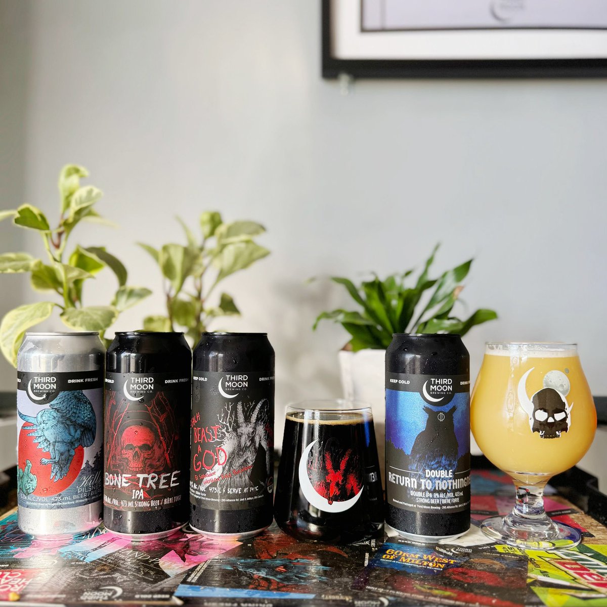 We’ve got 4 fresh releases for you on this fine sunny day - Each Beast A God, Double Return to Nothingness, Kills and Bone Tree!

See our Instagram for full details 🍻
