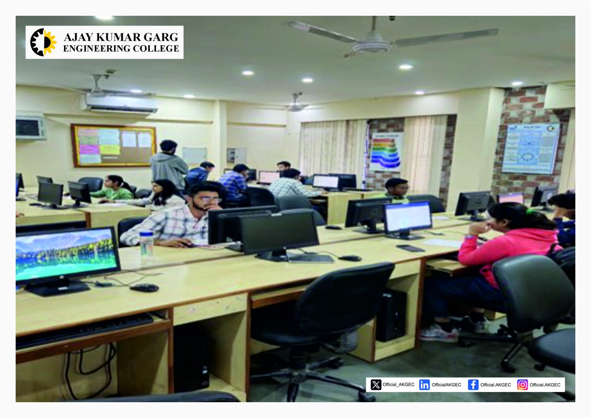 Official_AKGEC's tweet image. The Department of CSE at AKGEC, through its ACM Student Chapter, hosted the "Hour of Code" competition with 62 participants excelling in C, C++, and Java. Winners earned prizes and certificates! #AKGEC #codingcompetition