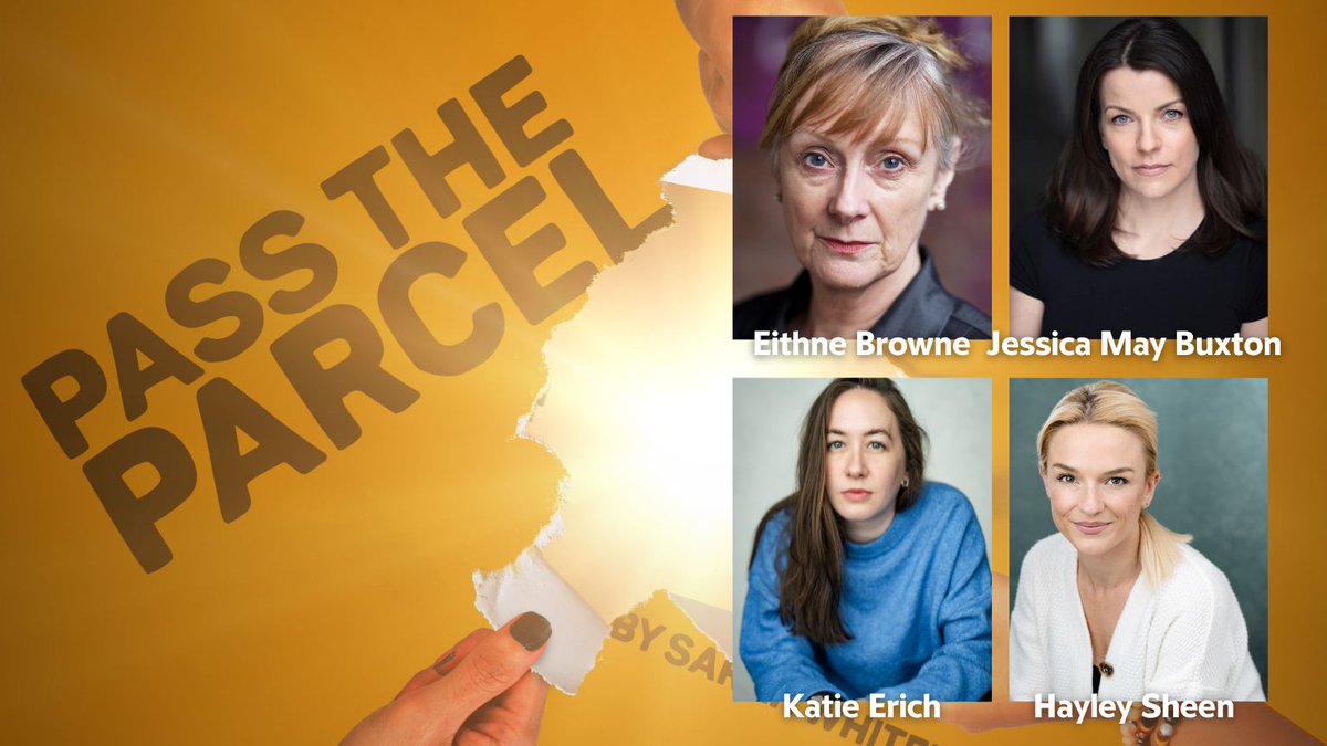 Meet the fabulous cast of Pass The Parcel🎁

Bringing this brand new show to life will be, Eithne Browne, Jessica May Buxton, Katie Erich and Hayley Sheen🤩🤩

Written by Sarah Whitehead
Directed by Nicole Behan
Designed by Eleanor Ferguson

Book now!!
liverpoolsroyalcourt.com/studio/pass-th…