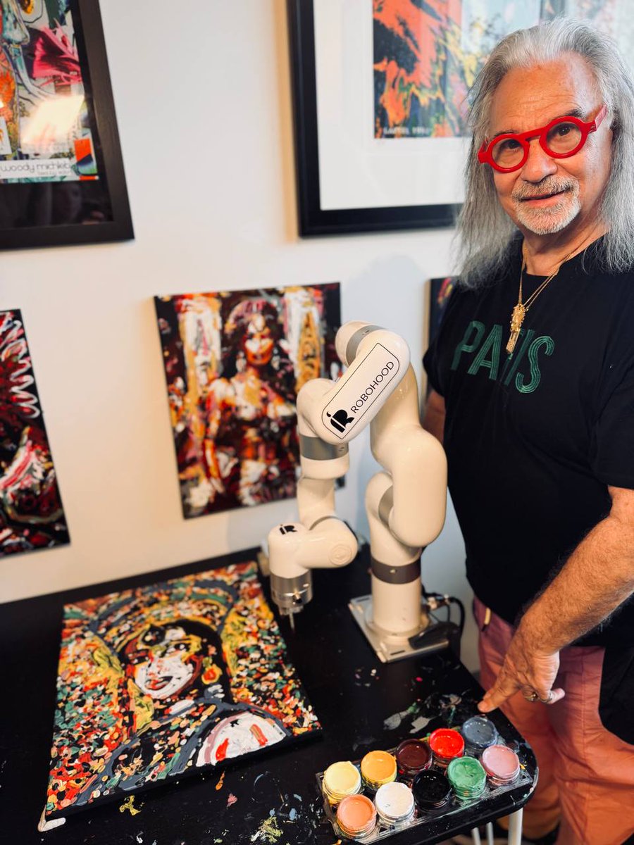 robohoodInc's tweet photo. We are thrilled to announce that Laurence Gartel, a legendary figure in the digital art world, has joined Robohood as our new Artist Ambassador! Stay tuned for upcoming projects and exhibitions featuring Laurence Gartel and Robohood!
https://t.co/z7Nszu8Fq8 https://t.co/HbMRtrDHtv