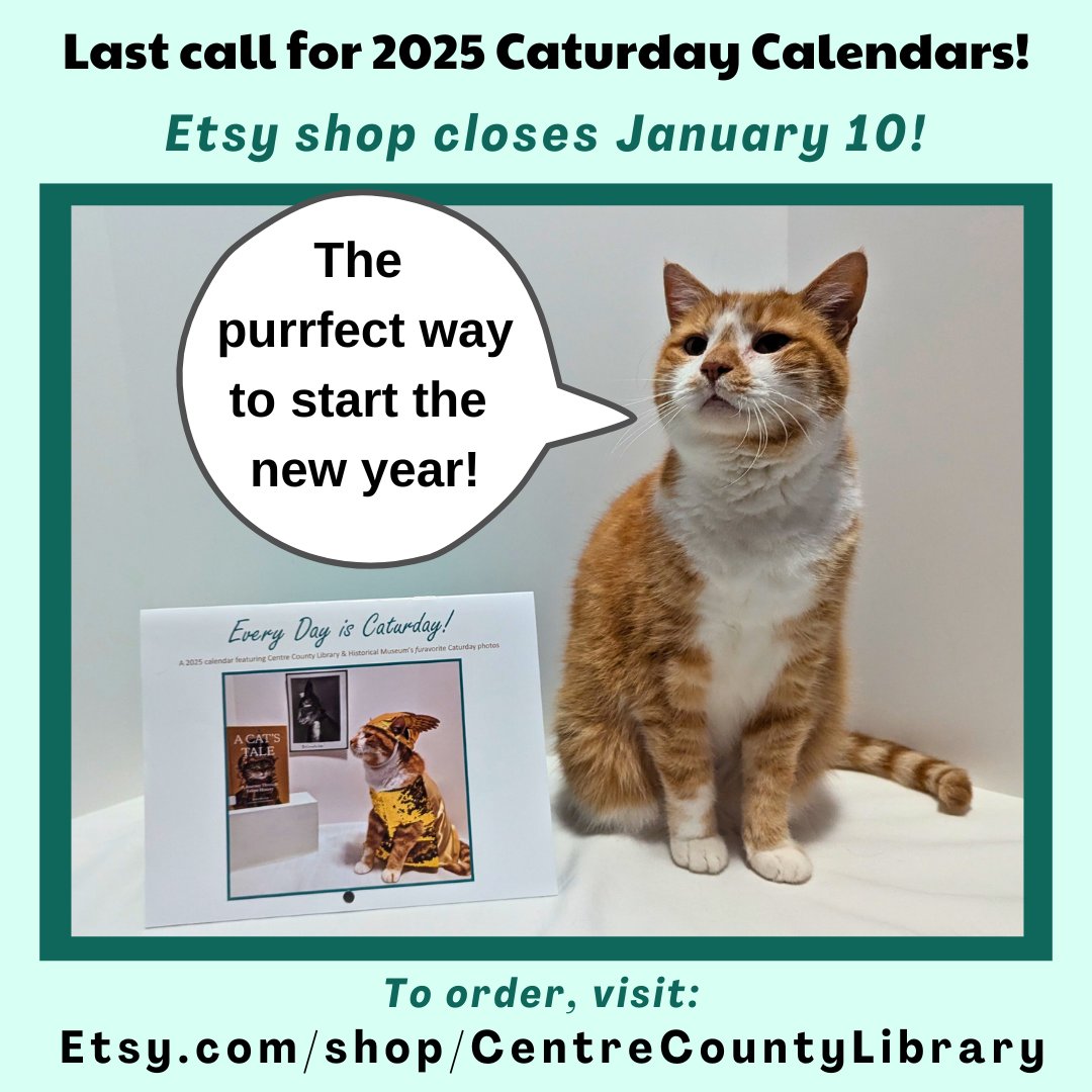 Centre County Library tweet media