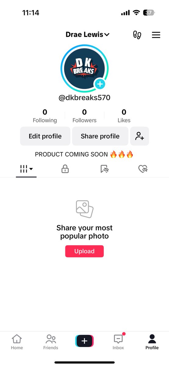 Gonna start box breaking again 🤪👀

Just made a new TikTok - feel free to add
