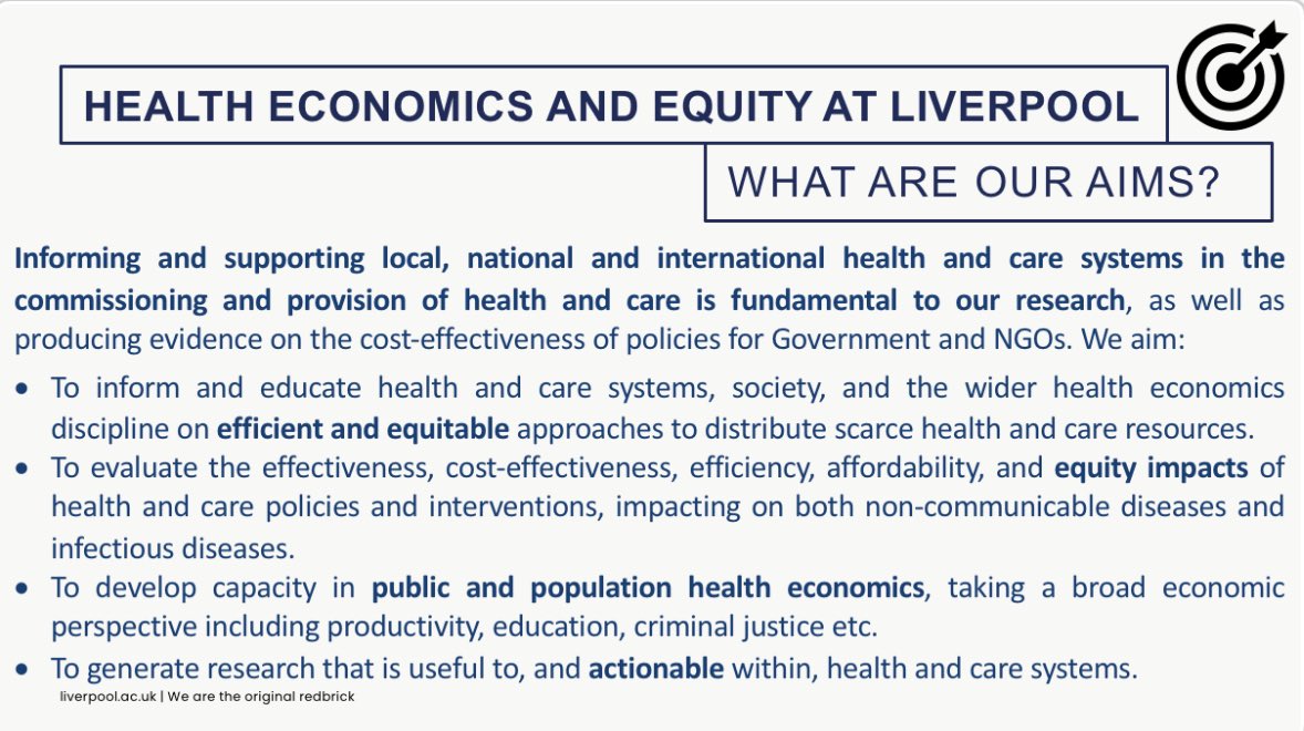 Health Economics and Equity at Liverpool (HEEL) tweet media