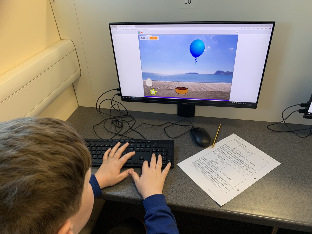 latimerprimary's tweet image. After several lessons looking at other games, it was time to start creating our own using algorithms. Can you catch the falling star and get points before the timer runs out? 🌟 
#ClassVL
#LatimerComputing