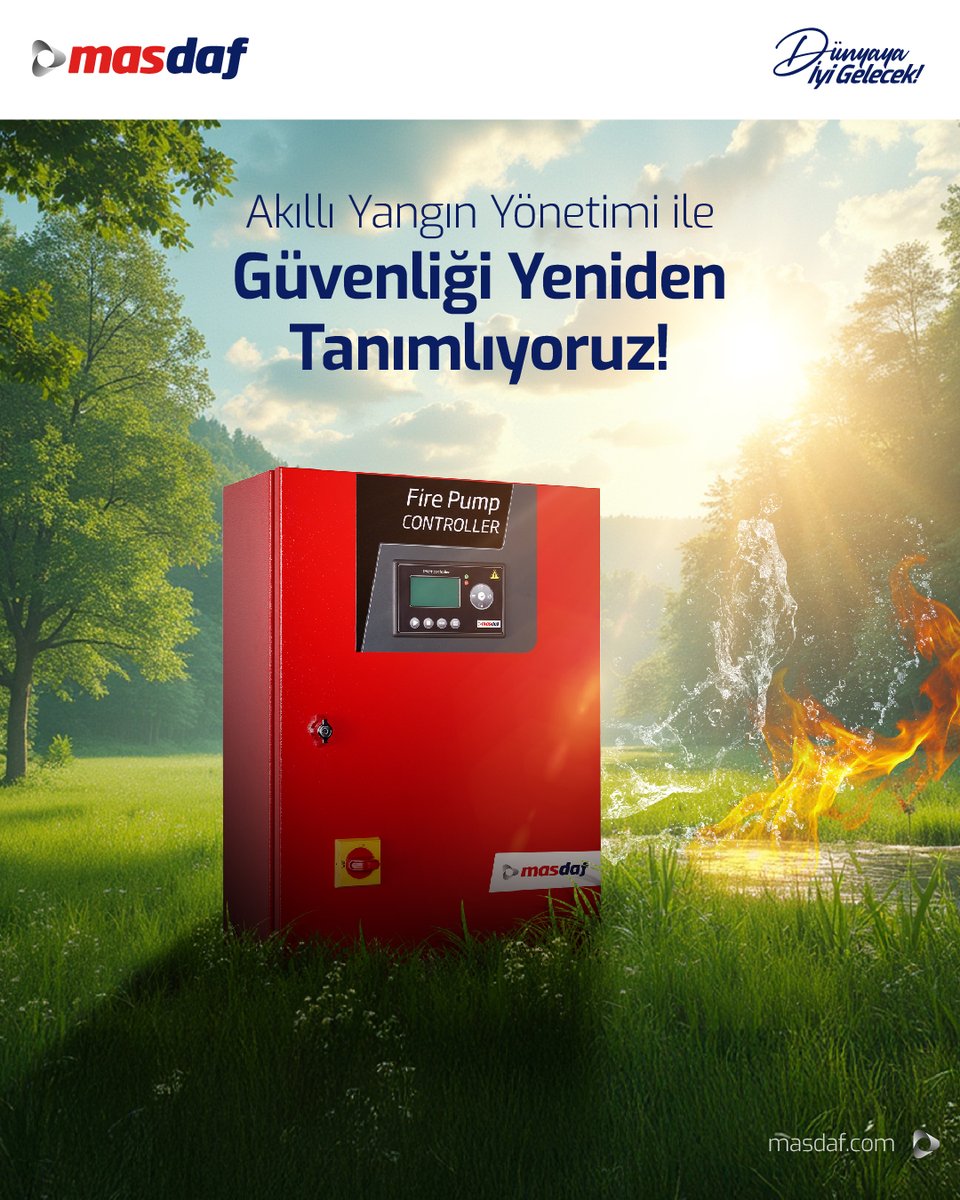 Elektronik Yangın Panosu, haftada iki kez otomatik test yaparak sisteminizin her zaman hazır olmasını sağlar. 3 faz gerilim ve pompa akımı değerlerini ekranda görebilir; geçmişte yaşanan olayları tarih ve saat bilgisiyle birlikte hafızasında tutabilirsiniz.