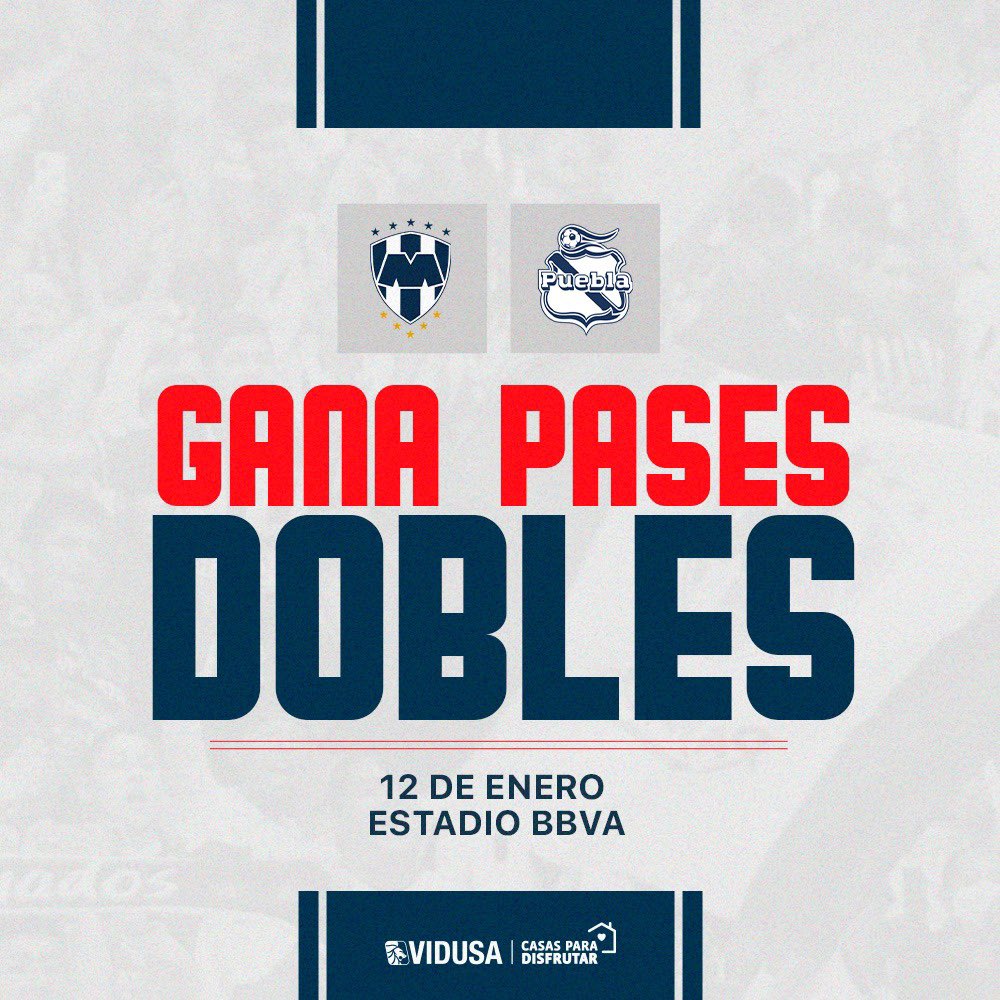 DiegoArmaMedina's tweet photo. VIDUSA te invita al primer partido del año de Rayados 🇫🇮 🙌🏻

📲 Sígueme y sigue a @vidusacasas
👍 LIKE y 🔁 RT 
👥 @ a dos amigos
🔢 Pronóstico para el partido 👀

Ganador mañana 10 de Enero. 

SUERTE 🍀 https://t.co/jTg0DM4hA4