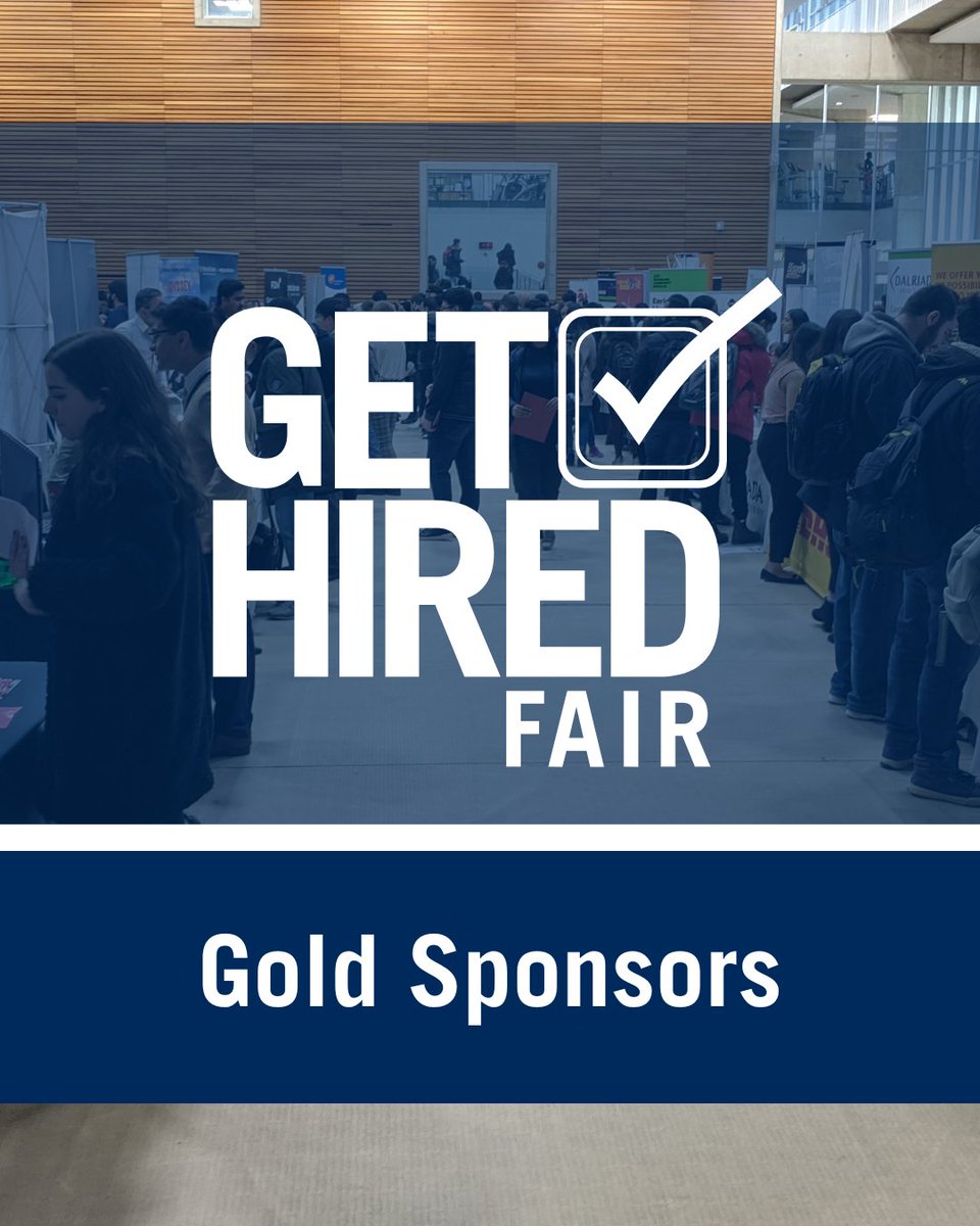 UTMCareerCentre's tweet photo. As the Get Hired Fair quickly approaches, lets take a look at our Gold Sponsors who will be attending!

📅 Wednesday, January 15th 2024
🕐 10am to 2:30pm EST
 📍  RAWC Gym (Recreation and Wellness Centre) https://t.co/PfxorgjpXH
