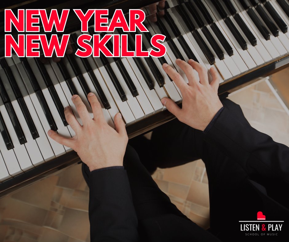 ListenPlayMusic's tweet photo. 🎶 New year, new tunes, new YOU! 🎉 Start 2024 on the right note by learning a new instrument or sharpening your musical skills. 🎹🎸

Let’s make this year your most melodic yet—book your lessons today! 🎼 https://t.co/ExUOx6OCkb