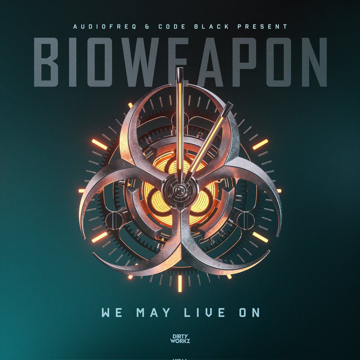 codeblackmedia's tweet image. Brand new Bioweapon drops and the first of many, every week we will drop a new track for the next 2 months 🫶🏽 dirtyworkz.lnk.to/WeMayLiveOn