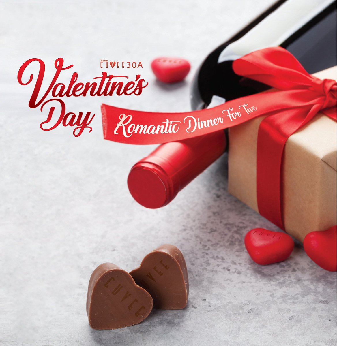 CuveeDestin30A's tweet photo. Treat that special someone to something special: the Emerald Coast’s premier fine dining experience @Cuvee30A Valentine’s Day Dinner For Two. https://t.co/Gkl6tg4Uxn

#ValentinesDay #FineDining #RomanticDinner #Holiday #Event #Roses #Dessert #Cuvee30A #30A #PanamacityBeach https://t.co/0jK2MMjBwv